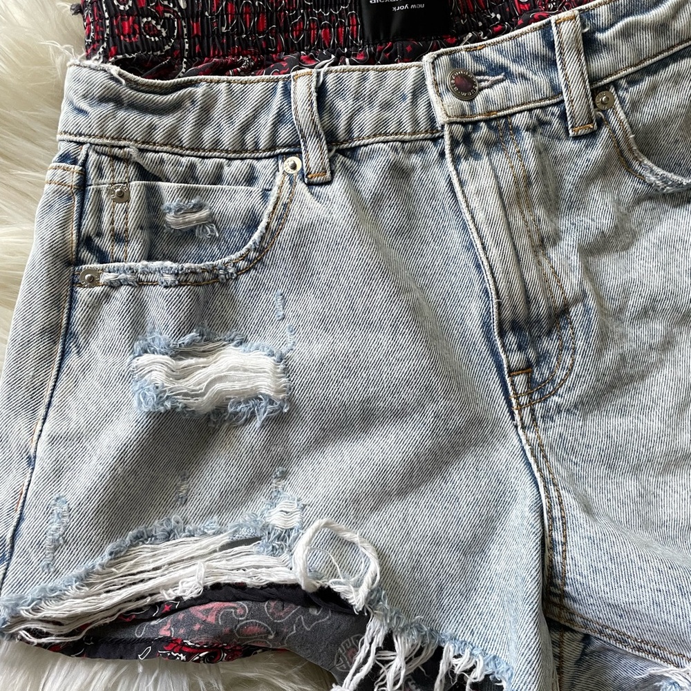 Alexander Wang Distressed Denim With Built In Box… - image 3